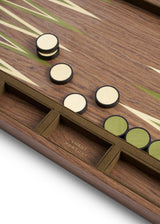 Fortuny Backgammon - Camo Isole/Military Green