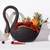 Swan Bowl - Large - Black