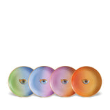 Assorted Lito Plates - Features a Bold Eye Symbolizing Protection and Awareness - Lito Set Highlights Connection