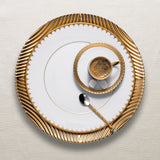 Corde Gold Espresso + Saucer (Set Of 2)