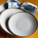 Soie Tressée Platinum Dinnerware