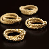 Deco Twist Napkin Jewels (Set of 4)