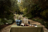Linen Sateen Tablecloth - Olive