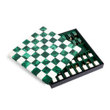 Chess Set - Malachite
