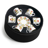 Grand Tour Espresso Cup + Saucer (Set of 6)