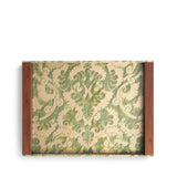 Exclusive - Fortuny Rectangular Tray - Laotze - Deep Jade + Gold