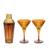 Prism Cocktail Set - Amber