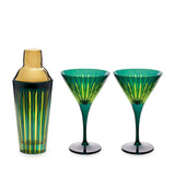 Prism Cocktail Set - Green
