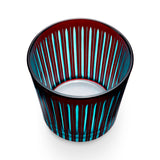Prism Ice Bucket + Tongs - Bordeaux