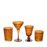 Prism Cocktail Set - Amber