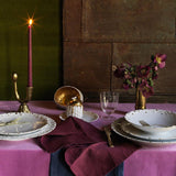 Haas Mojave Dinnerware Set of 3 - White + Gold