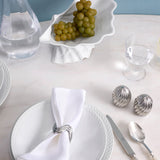 Neptune Soup Plate - White