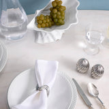 Neptune Dinner Plate - White