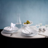 Neptune Dinner Plate - White