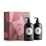 Rose Noire Hand and Body Soap + Lotion Gift Set - Fragrant Cleanser - Soothing Blend of Hydrating Elements