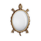 Turtle Magnifying Glass by L'OBJET - Exemplary Workmanship with Hand-Crafted Metals and Limoges Porcelain