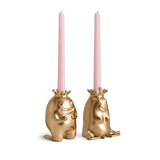 Exclusive - Haas King + Queen Candlesticks (Set of 2)