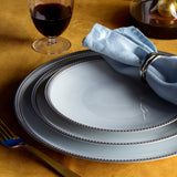 Soie Tressée Platinum Dinnerware