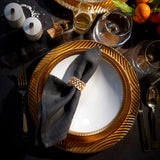 Braid Napkin Jewels (Set of 4)